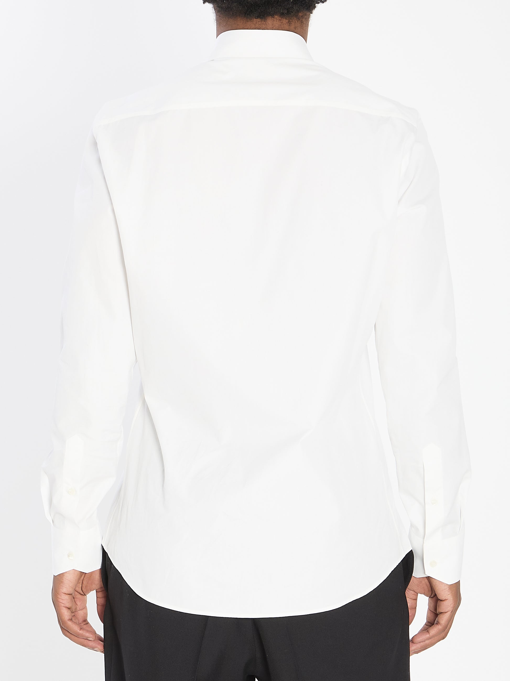 White cotton shirt