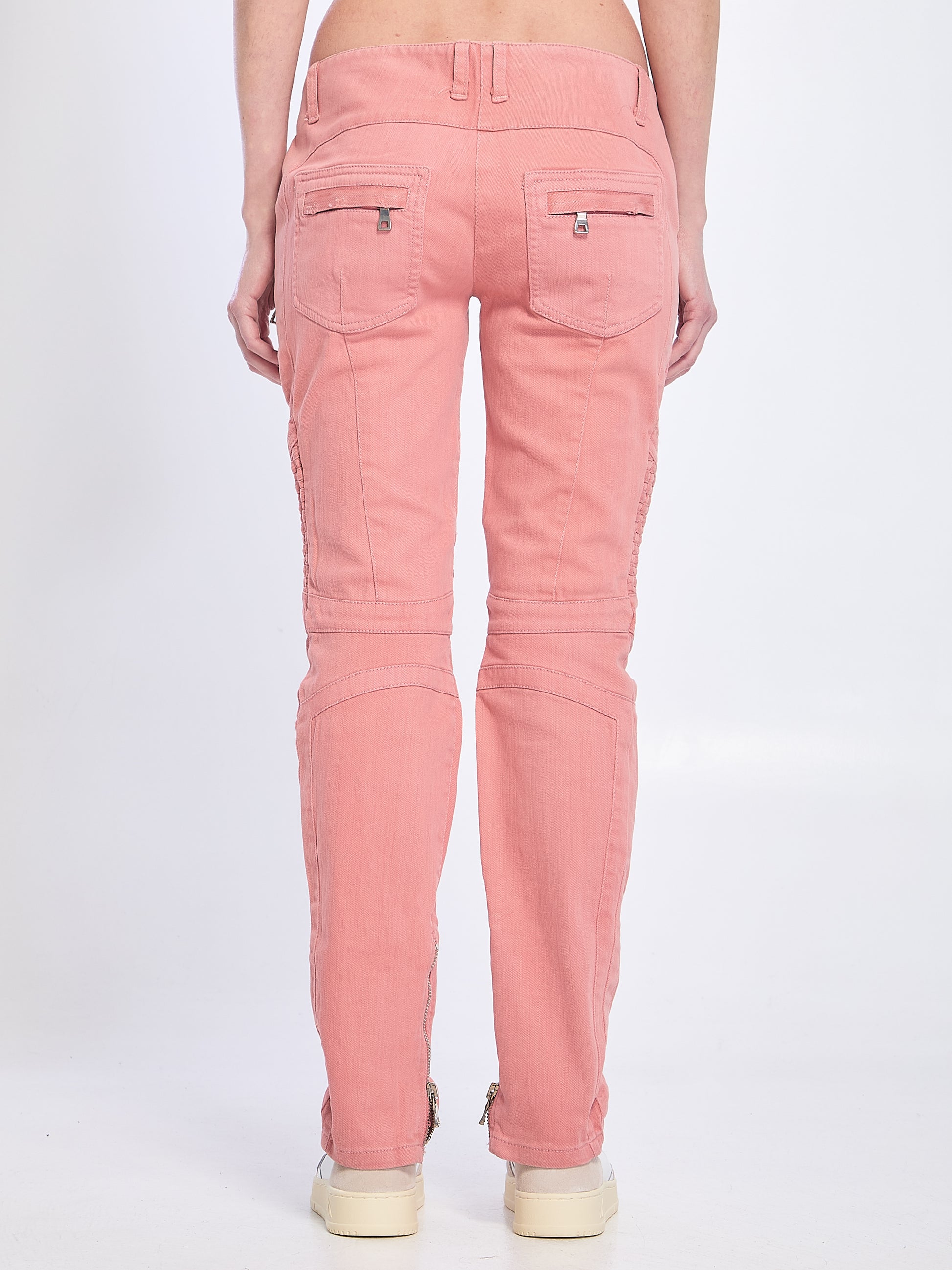 Pink jeans