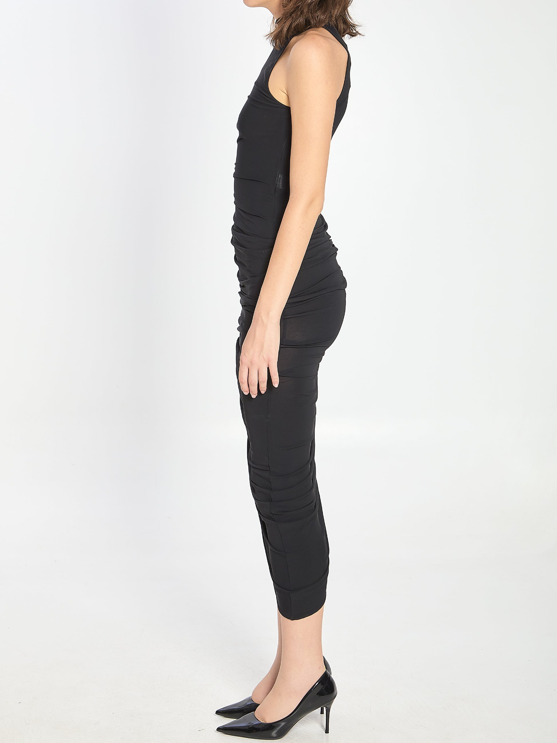 Asymmetric Piazza dress