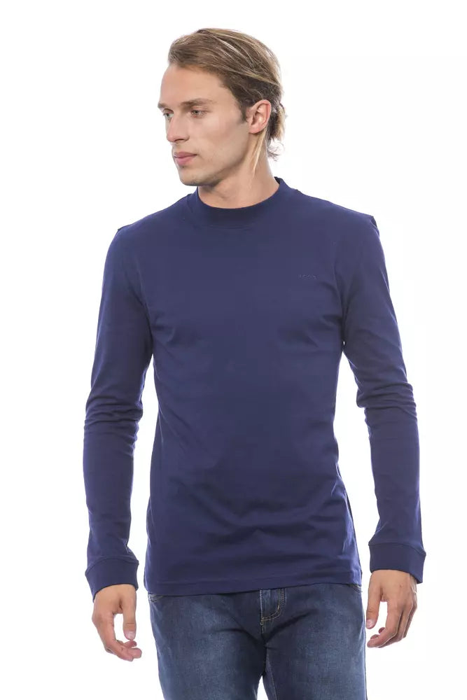 Verri Blue Cotton Men Sweater