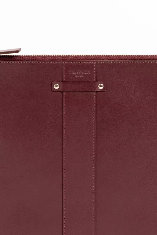 Trussardi Brown Leather Men Wallet