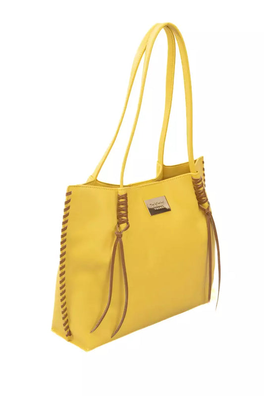 Baldinini Trend Yellow Polyurethane Women Handbag