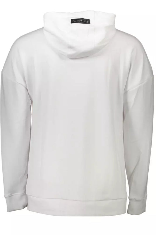 Plein Sport White Cotton Men Sweater