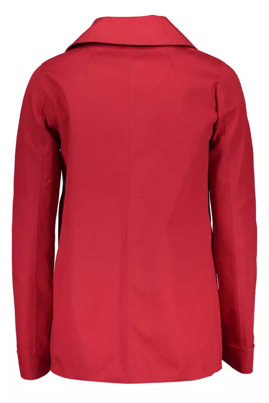 Gant Red Cotton Women Jacket