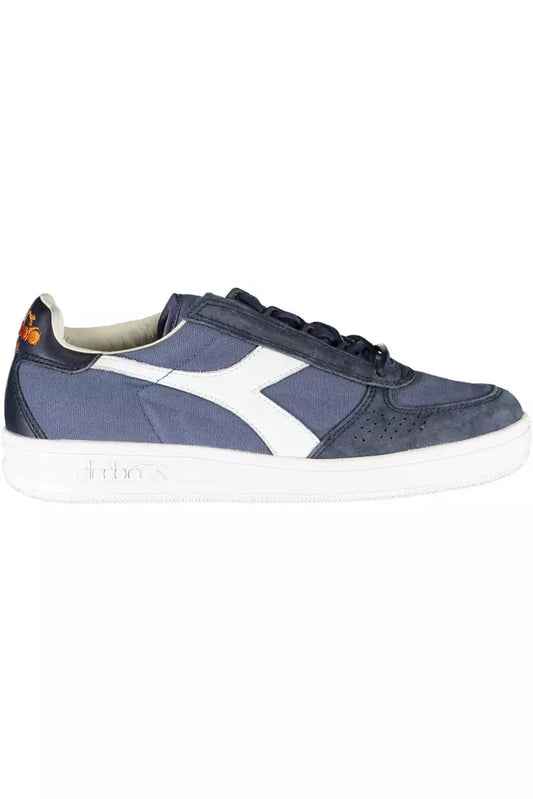 Diadora Blue Leather Women Sneaker