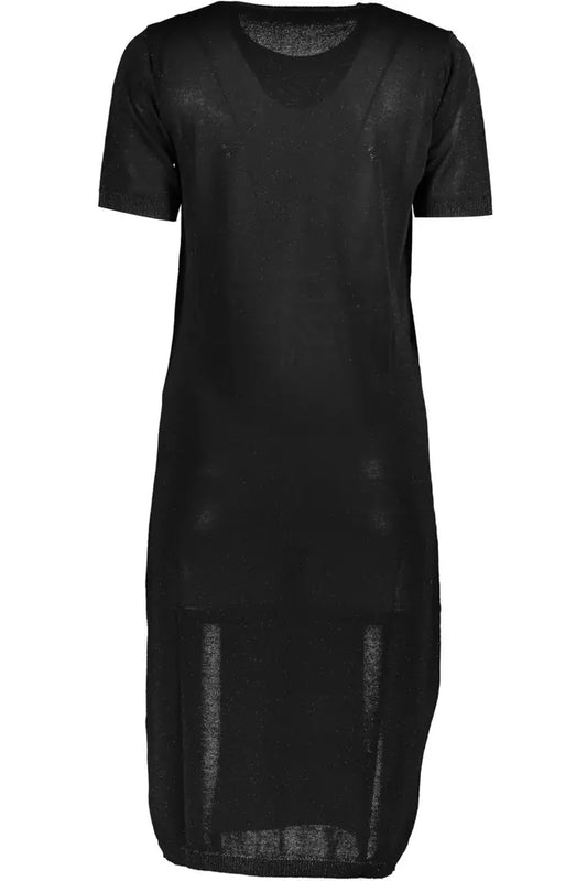 Cavalli Class Black Viscose Women Dress