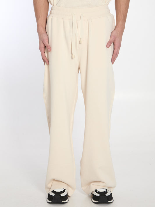 Jogging trousers with embroidery