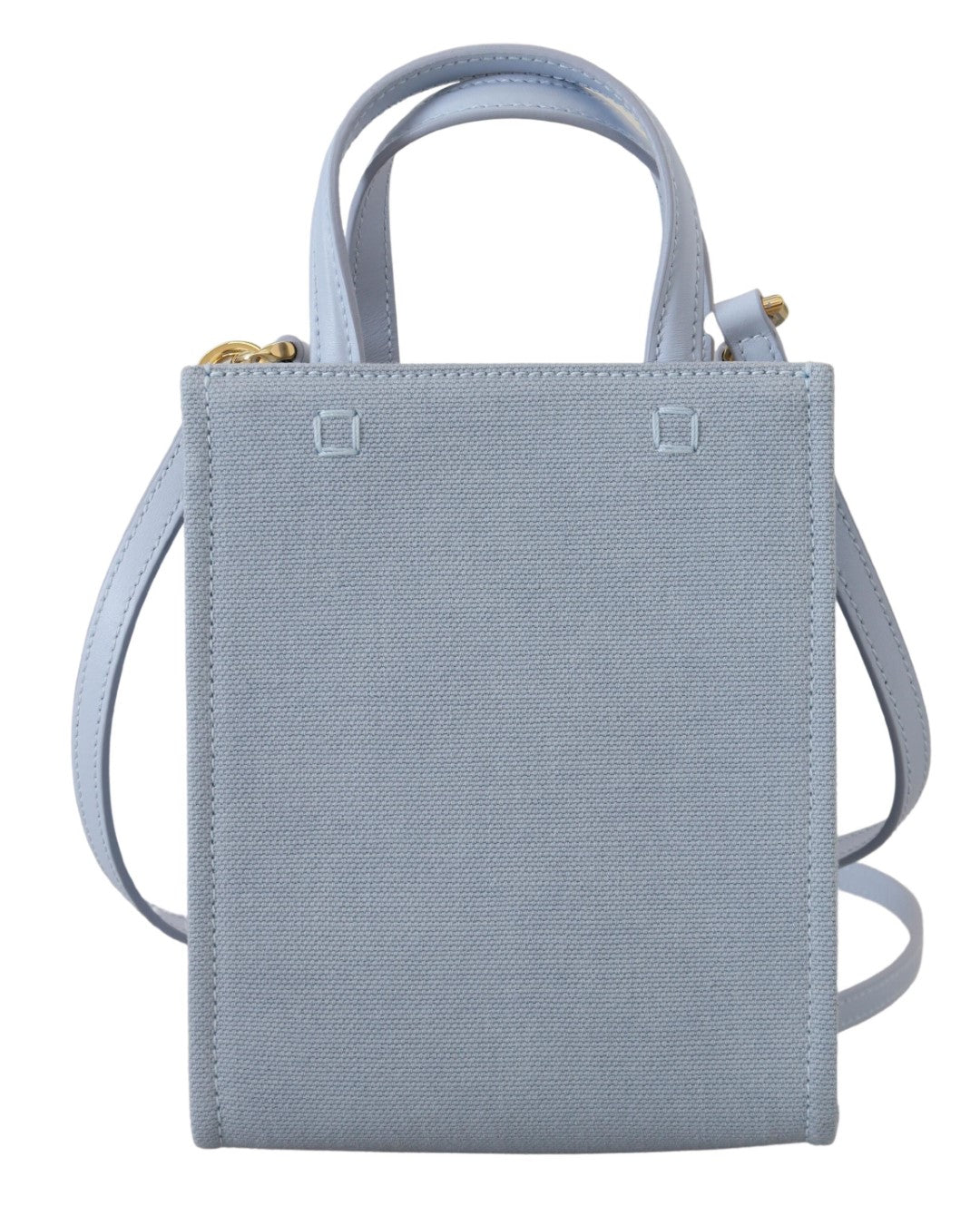 Givenchy Blue Coated Canvas Vertical Cloud Mini Shoulder Bag