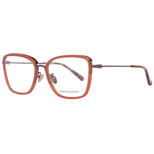 Scotch & Soda Red Metal & Plastic Glasses (Frames) - Qutton
