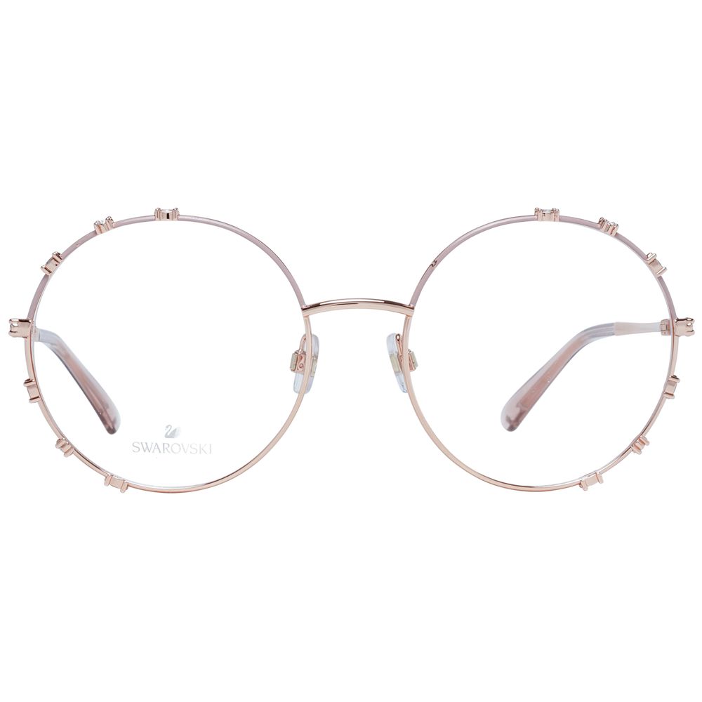 Swarovski Pink Metal Glasses (Frames) - Qutton