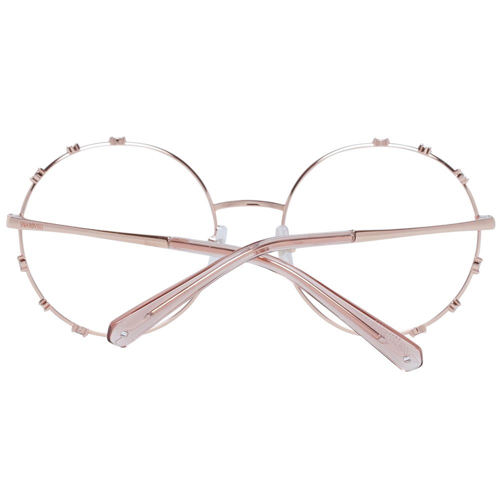 Swarovski Pink Metal Glasses (Frames) - Qutton