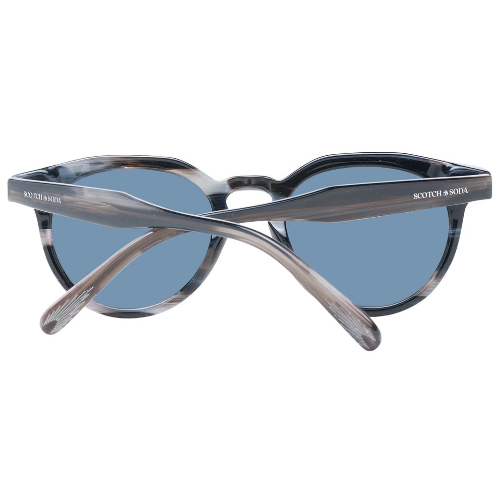 Scotch & Soda Black Renew Acetate Sunglasses - Qutton