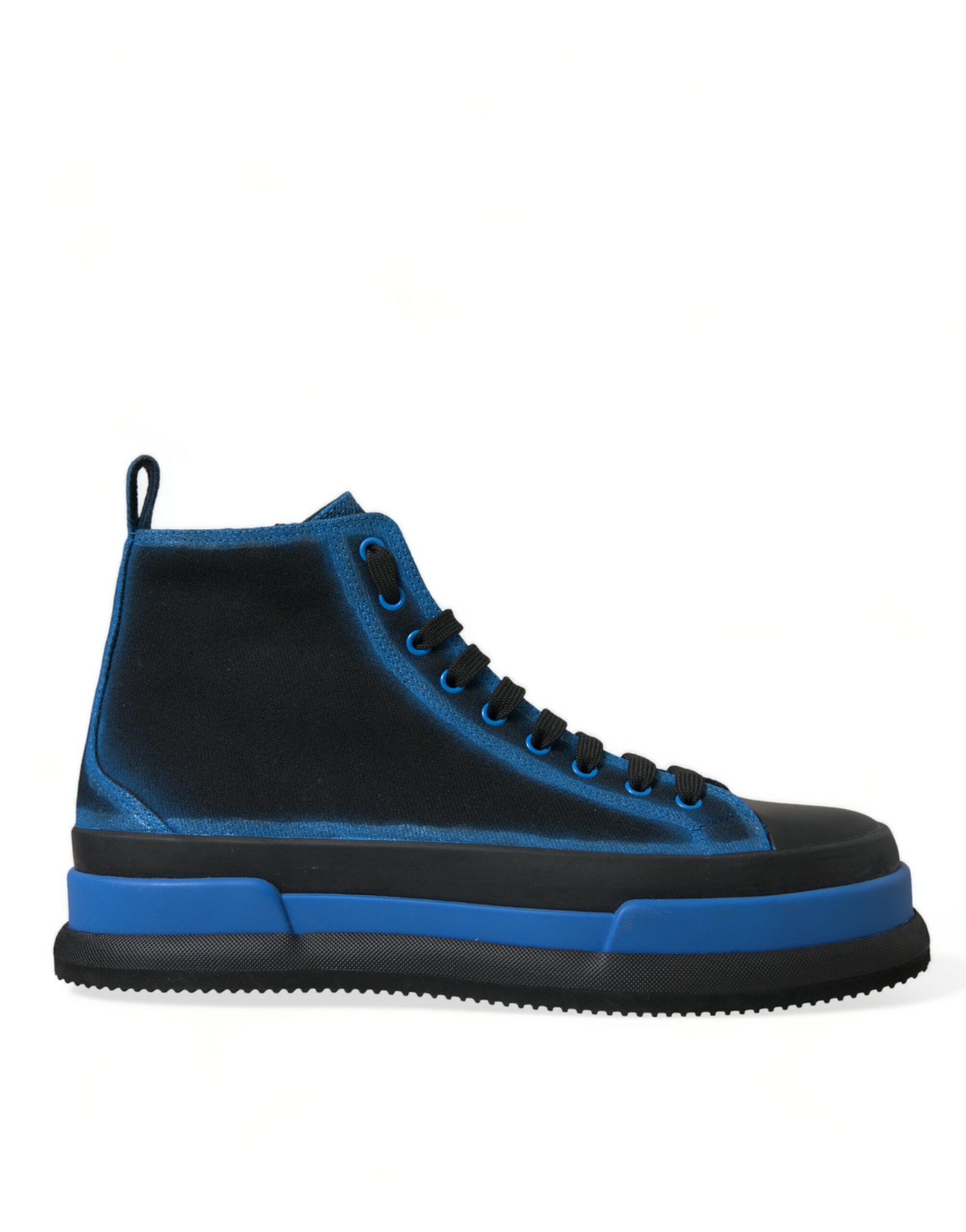 Dolce & Gabbana Elegant High-Top Canvas Sneakers