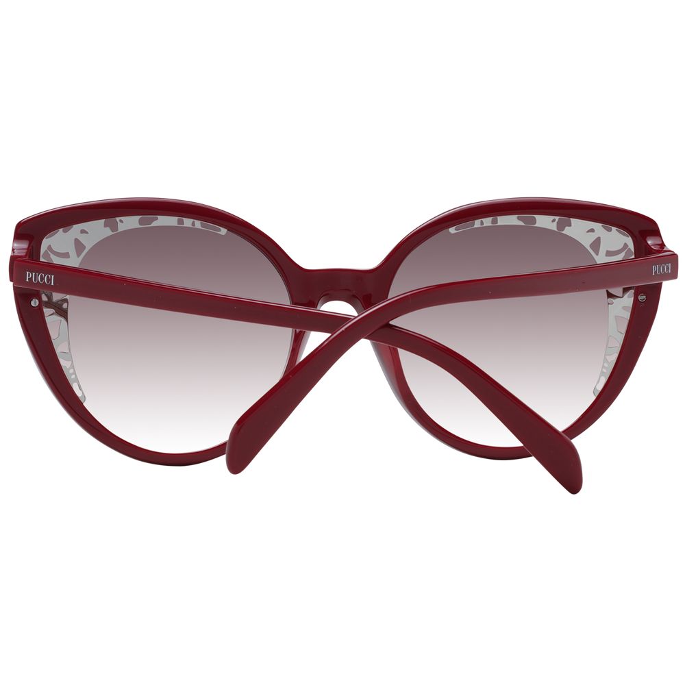 Emilio Pucci Red Plastic Sunglasses - Qutton