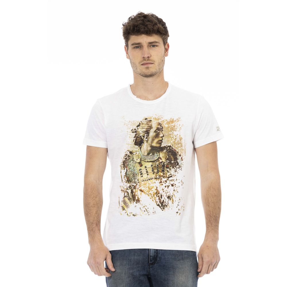 Trussardi Action White Cotton Men's T-Shirt