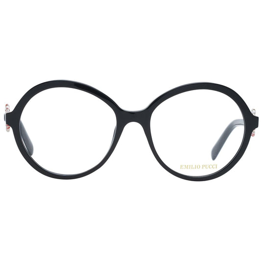 Emilio Pucci Black Plastic Glasses (Frames) - Qutton