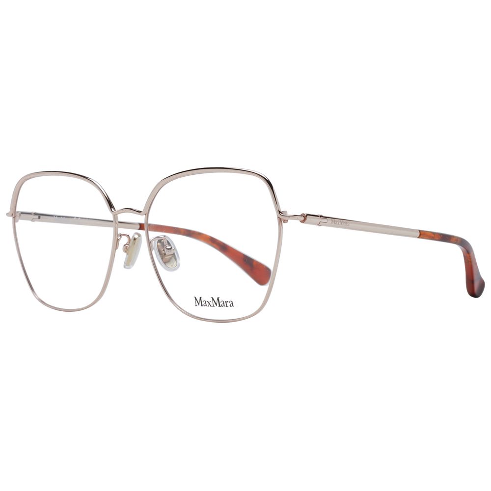 Max Mara Rose Gold Women Optical Frames