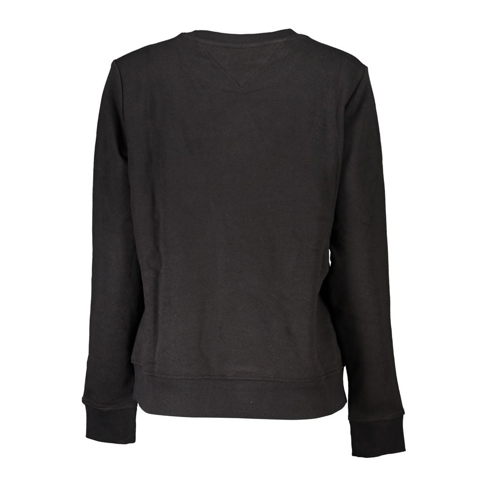 Tommy Hilfiger Black Cotton Women Sweater