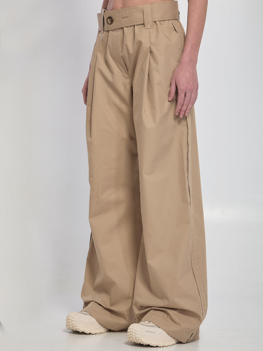 Wide trousers