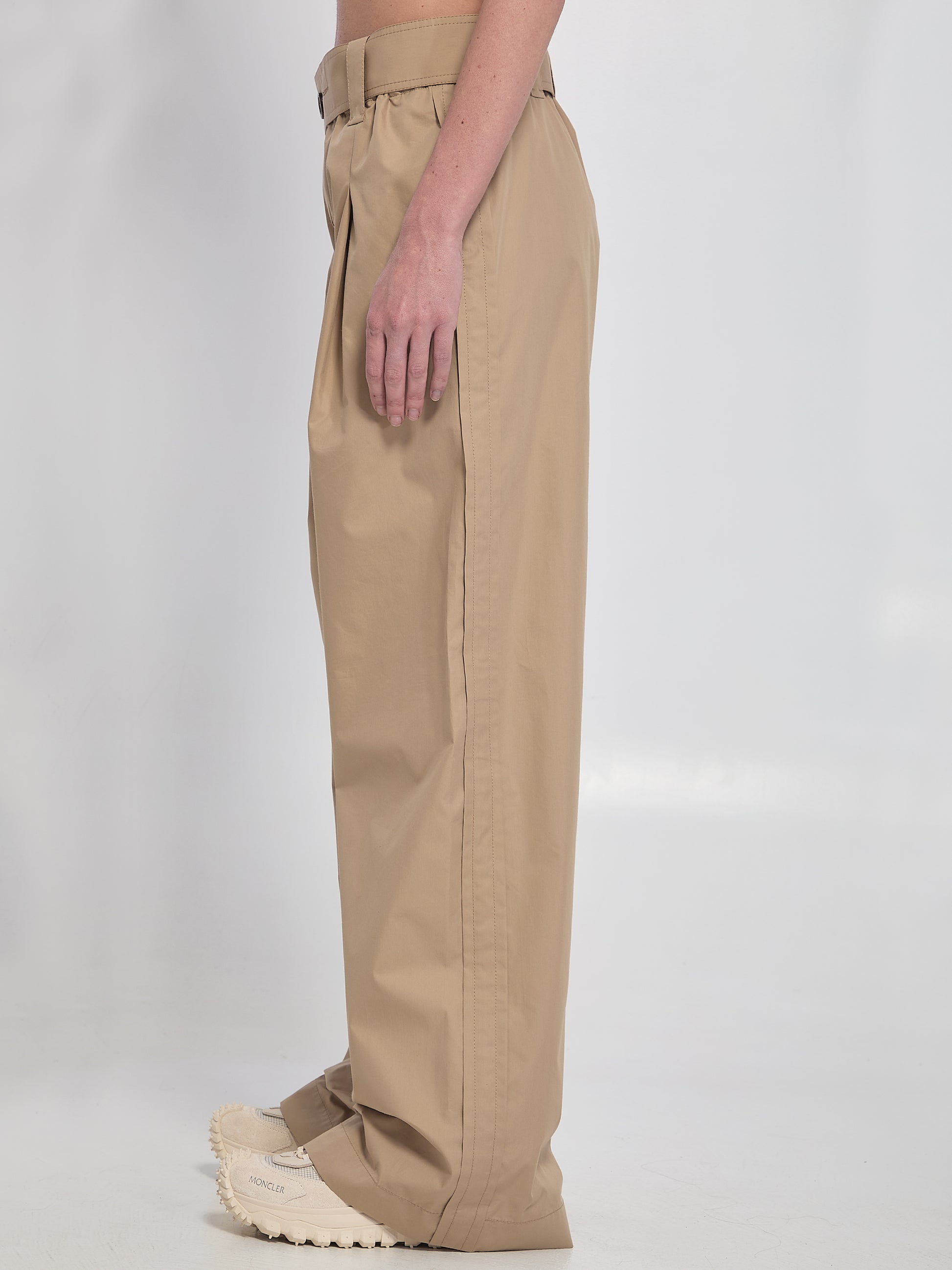 Wide trousers