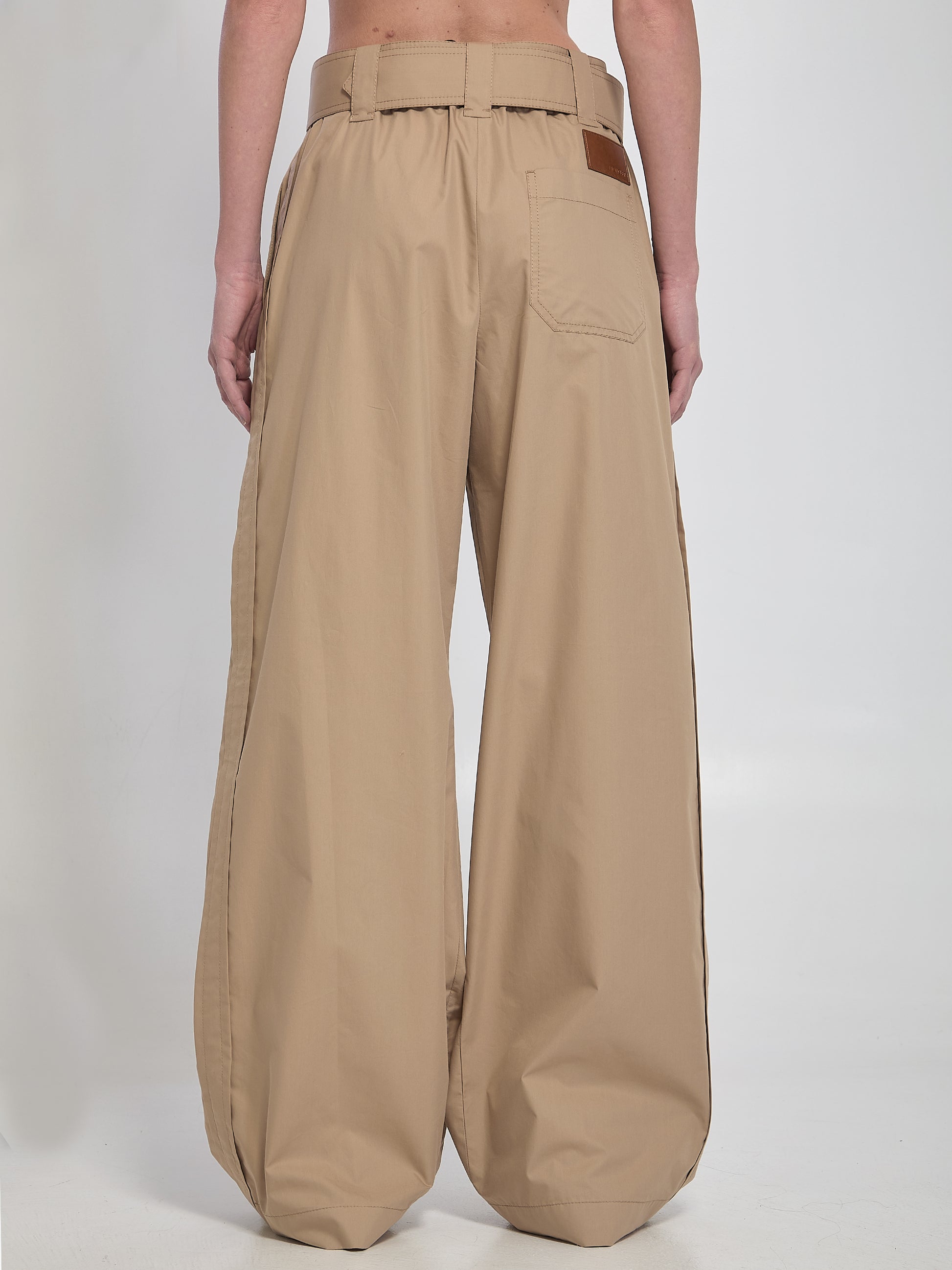 Wide trousers