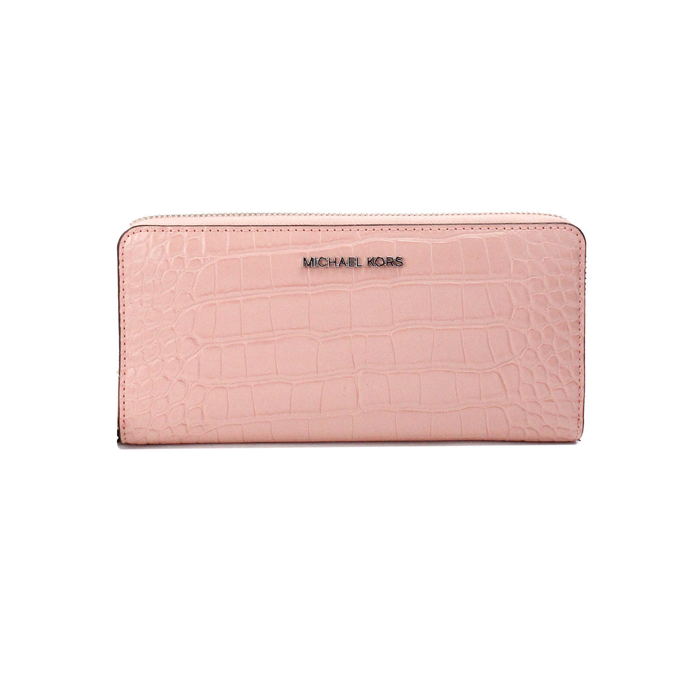 Michael Kors Jet Set Large Pink  Print Leather Wallet