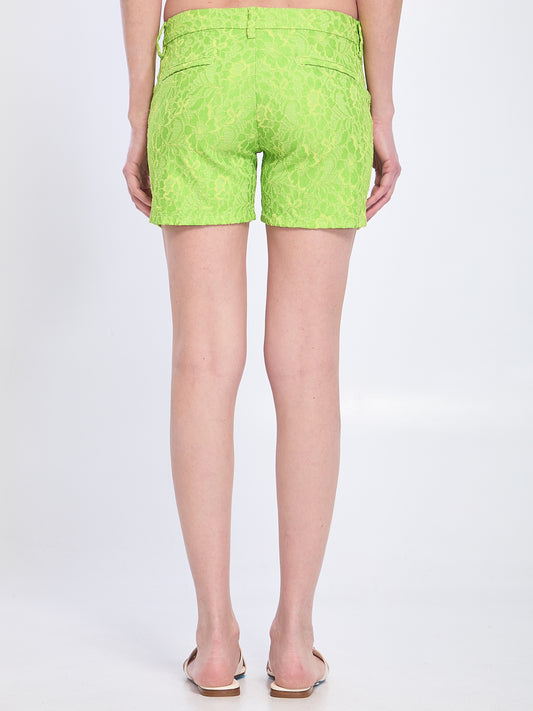 Green shorts
