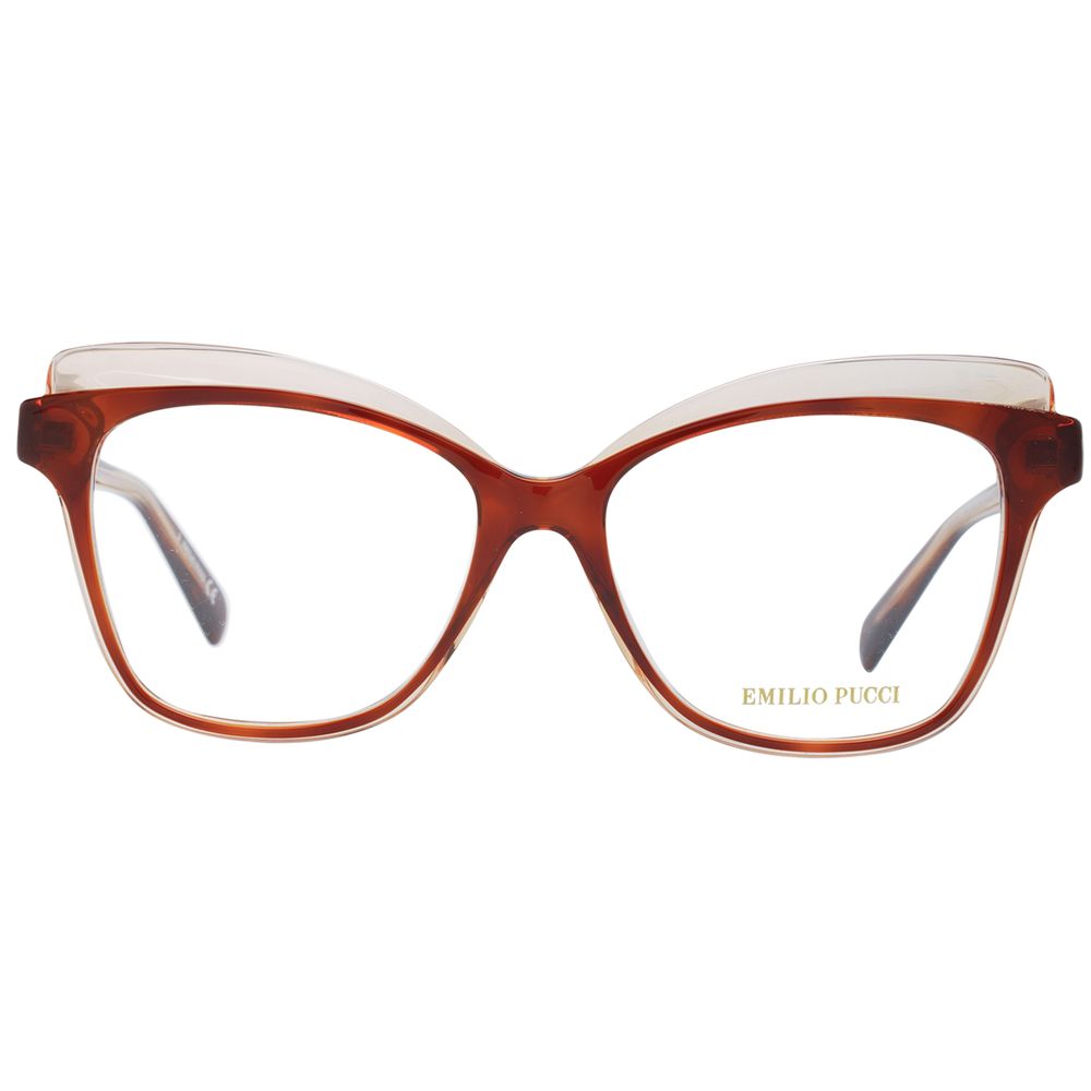 Emilio Pucci Brown Women Optical Frames