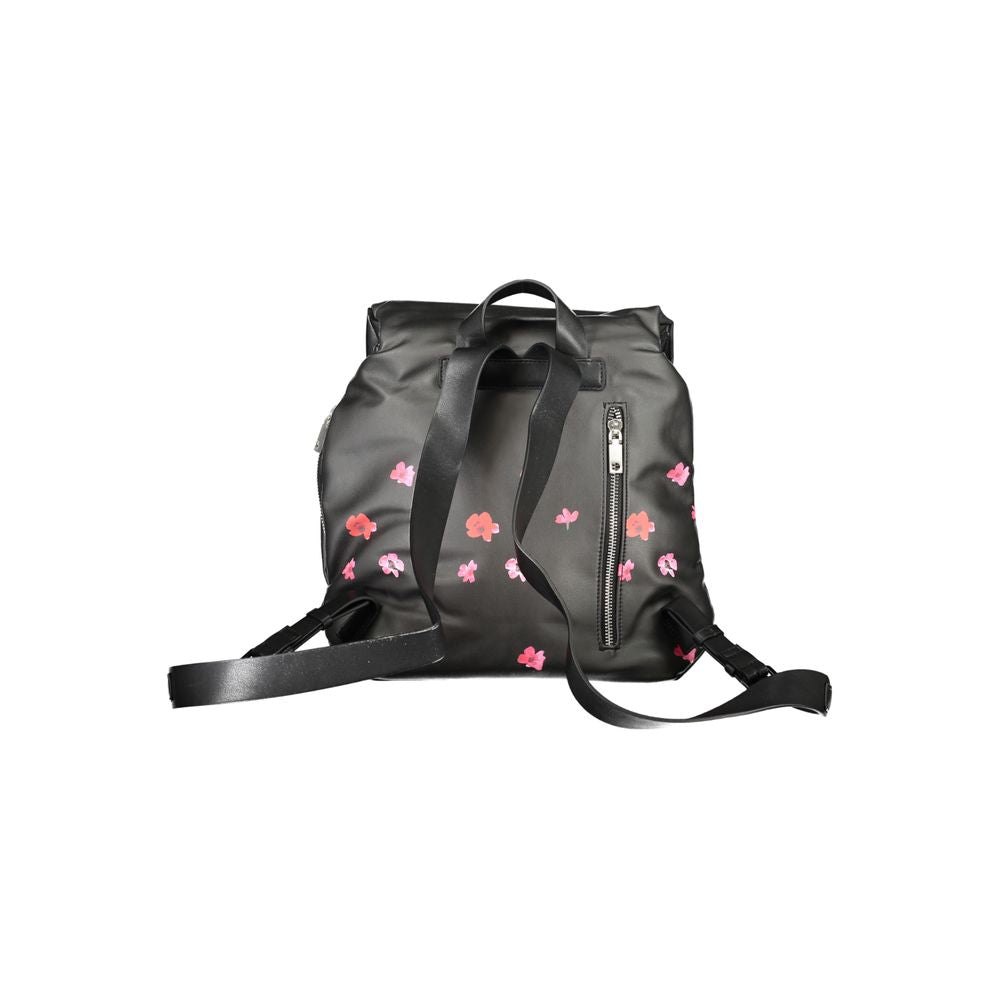 Desigual Black Polyethylene Backpack