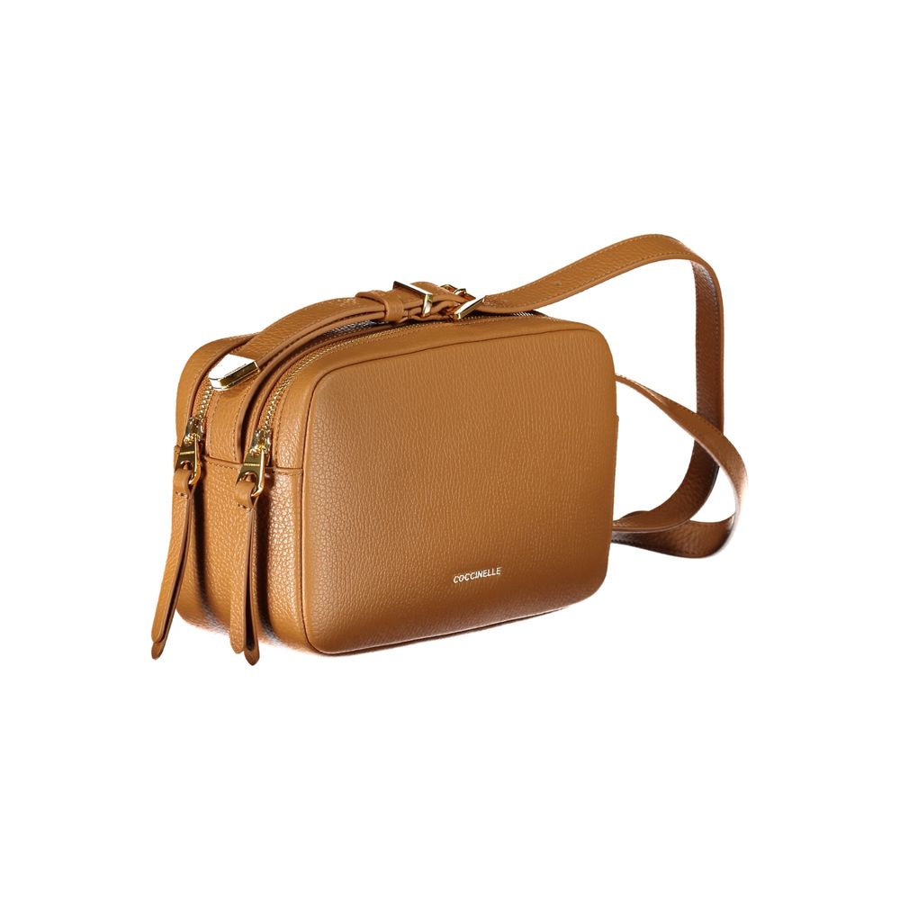 Coccinelle Brown Leather Handbag - Qutton