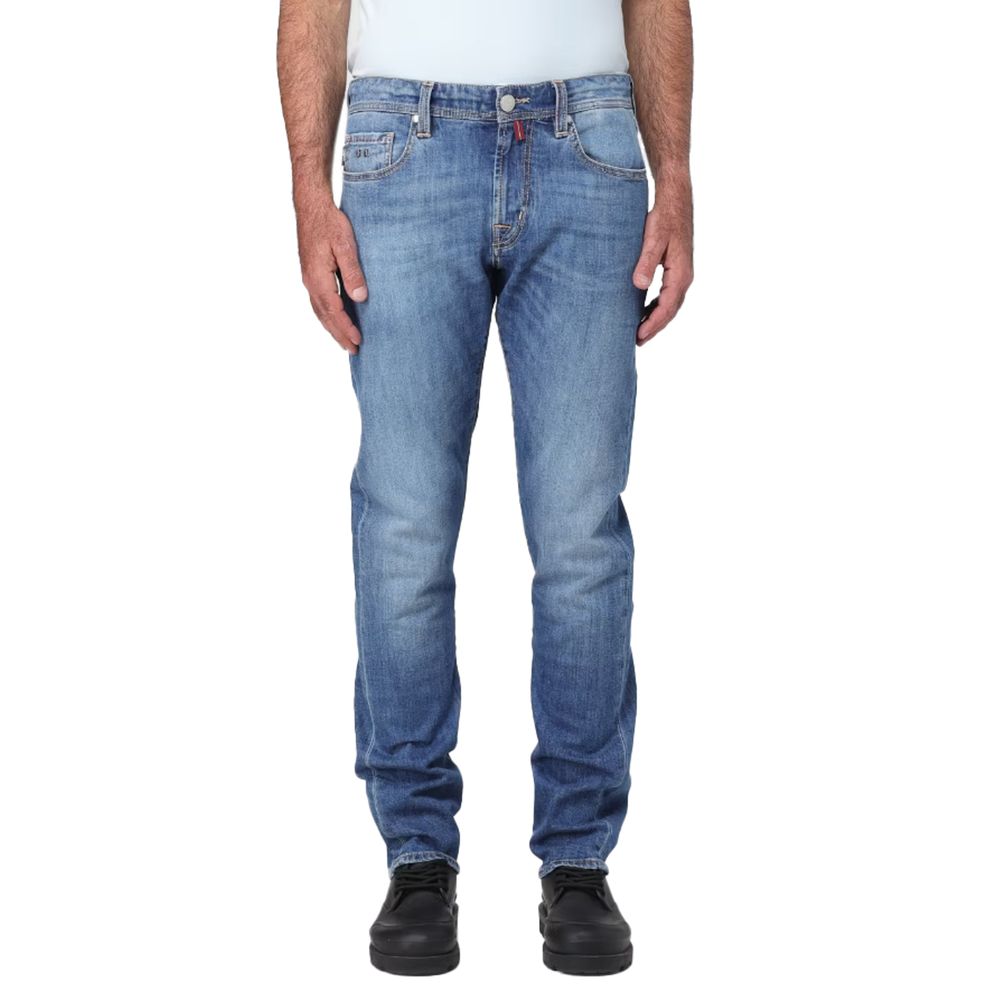 Tramarossa Blue Cotton Men's Jean