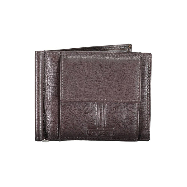 Lancetti Brown Leather Wallet