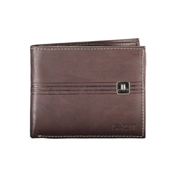 Lancetti Brown Leather Wallet