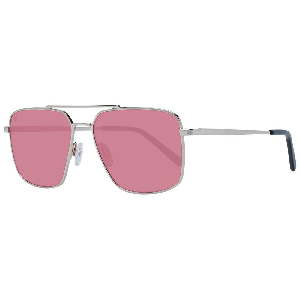 Serengeti Silver Metal Sunglasses - Qutton