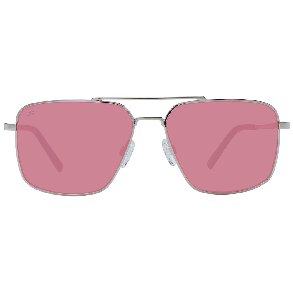 Serengeti Silver Metal Sunglasses - Qutton