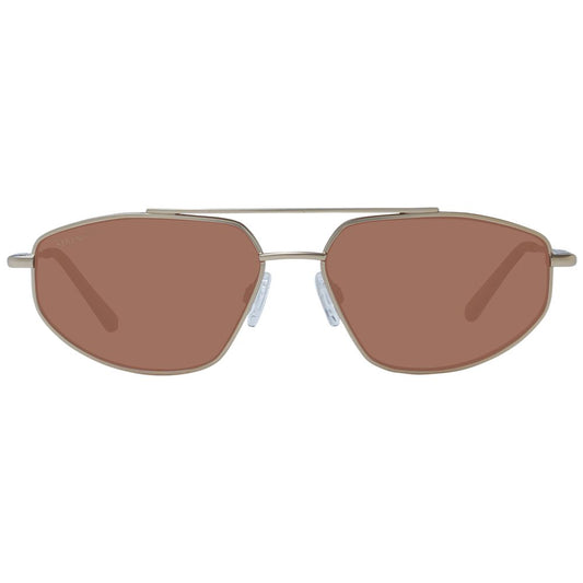 Serengeti Gold Metal Sunglasses