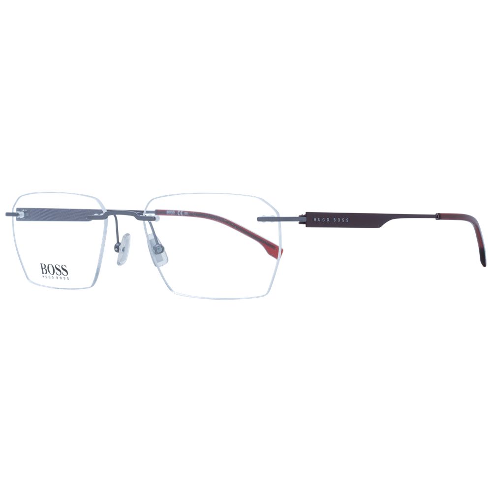 Hugo Boss Gray Men Optical Frames