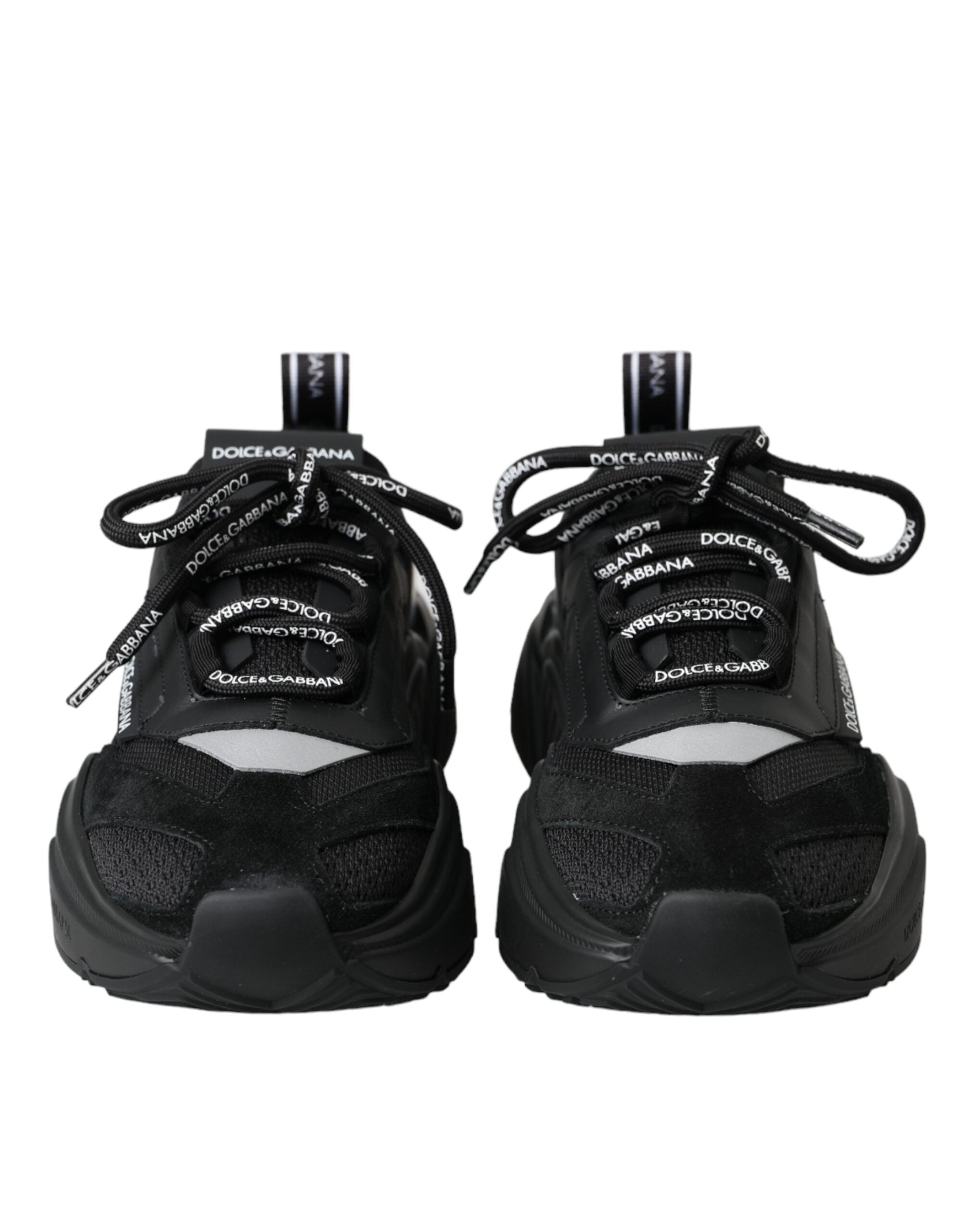 Dolce & Gabbana Black Daymaster Low Top Sneakers Shoes