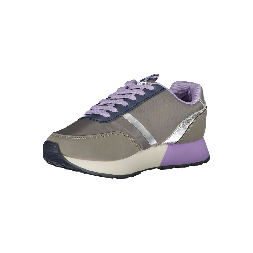 U.S. POLO ASSN. Gray Polyester Women Sneaker