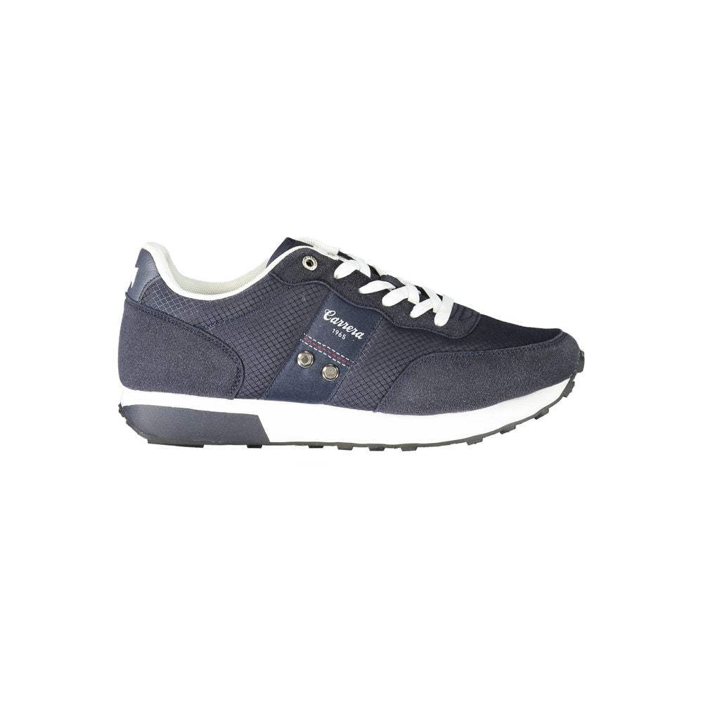 Carrera Blue Polyester Sneaker