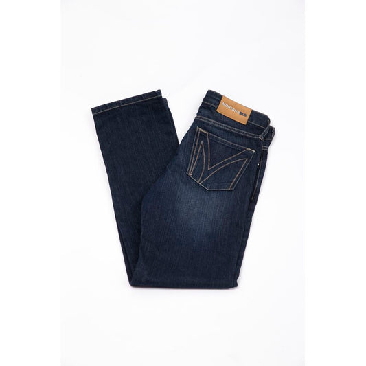 Montana Blu Blue Cotton Women Jeans