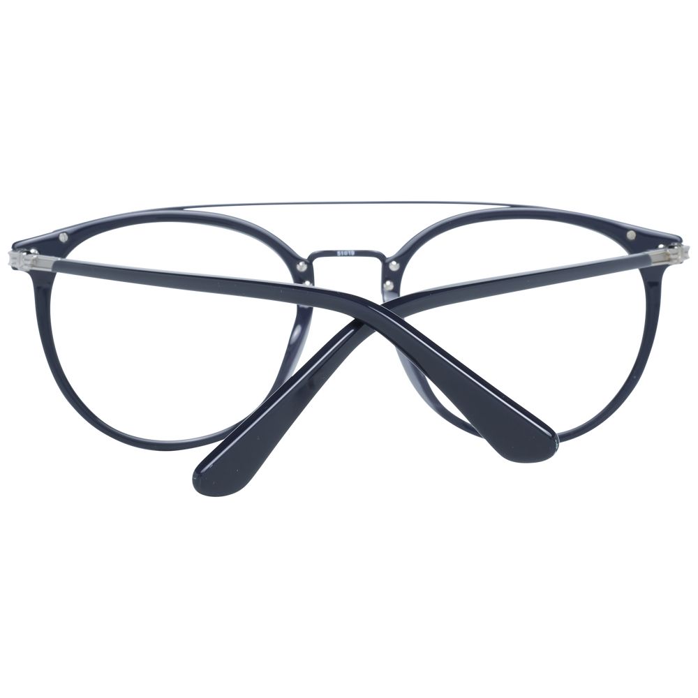 Police Gray Metal & Plastic Glasses (Frames) - Qutton