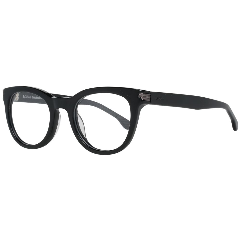 Lozza Black Plastic Glasses (Frames) - Qutton