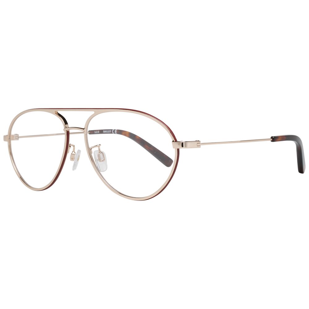 Bally Rose Gold Metal & Plastic Glasses (Frames) - Qutton