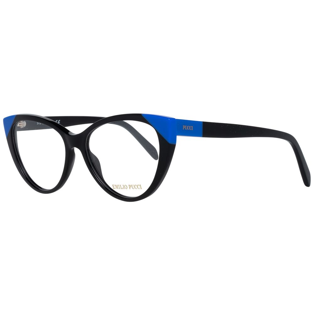 Emilio Pucci Black Plastic Glasses (Frames) - Qutton