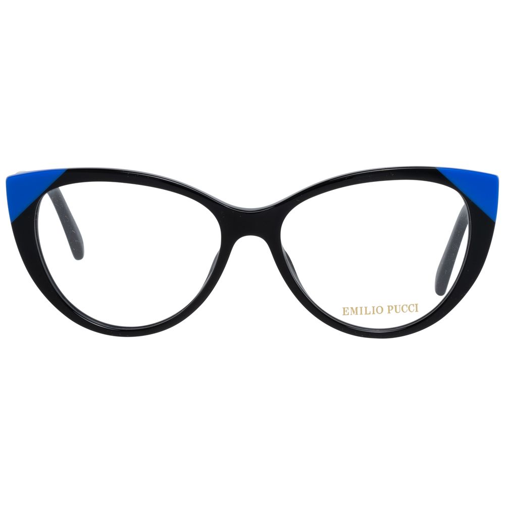 Emilio Pucci Black Plastic Glasses (Frames) - Qutton