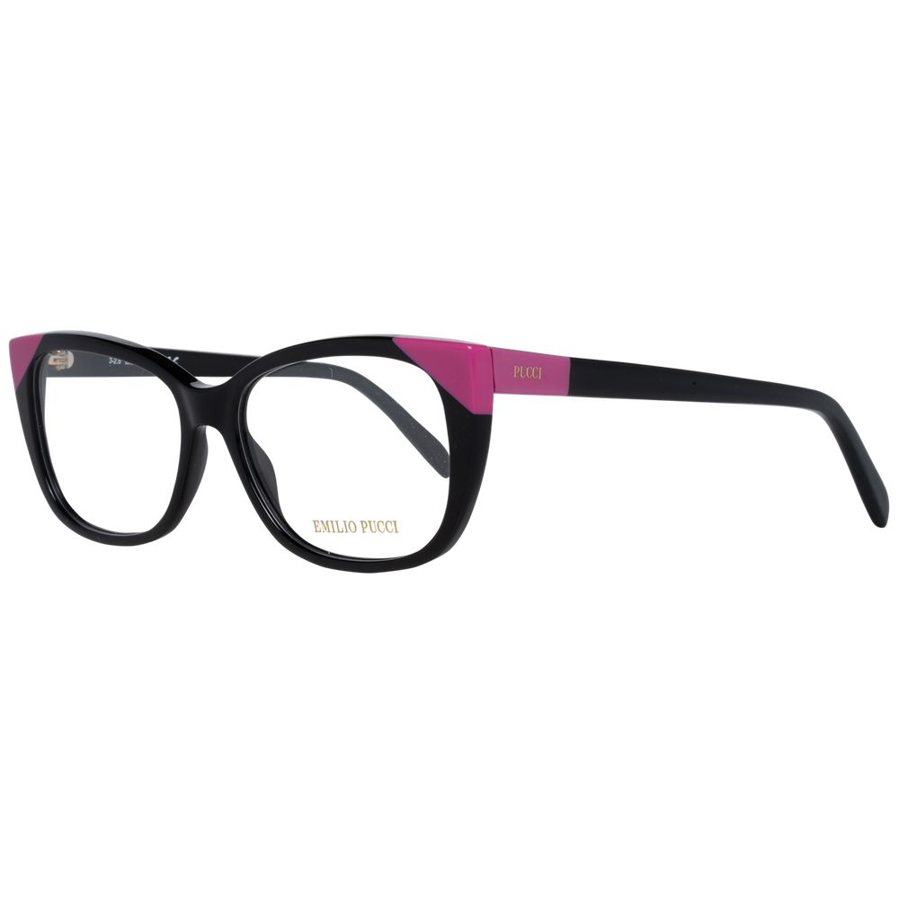 Emilio Pucci Black Plastic Glasses (Frames) - Qutton
