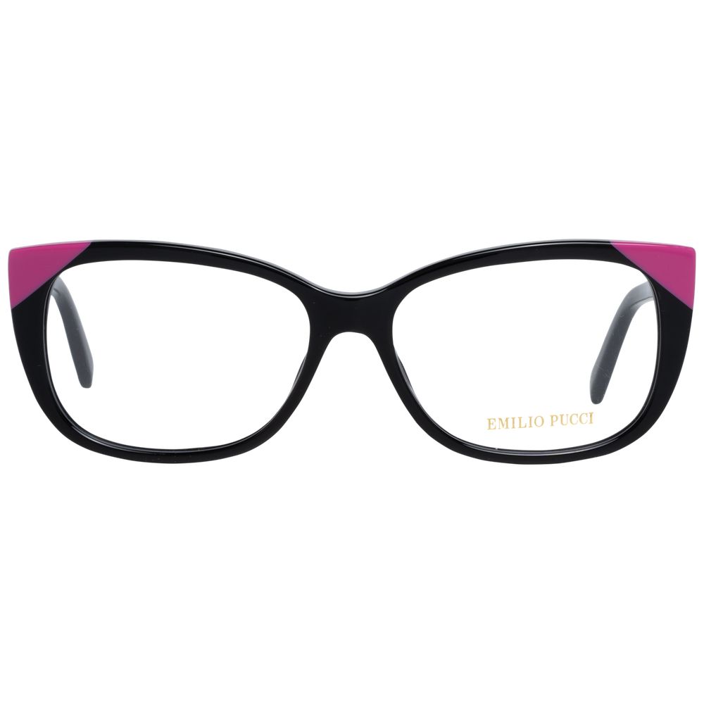 Emilio Pucci Black Plastic Glasses (Frames) - Qutton