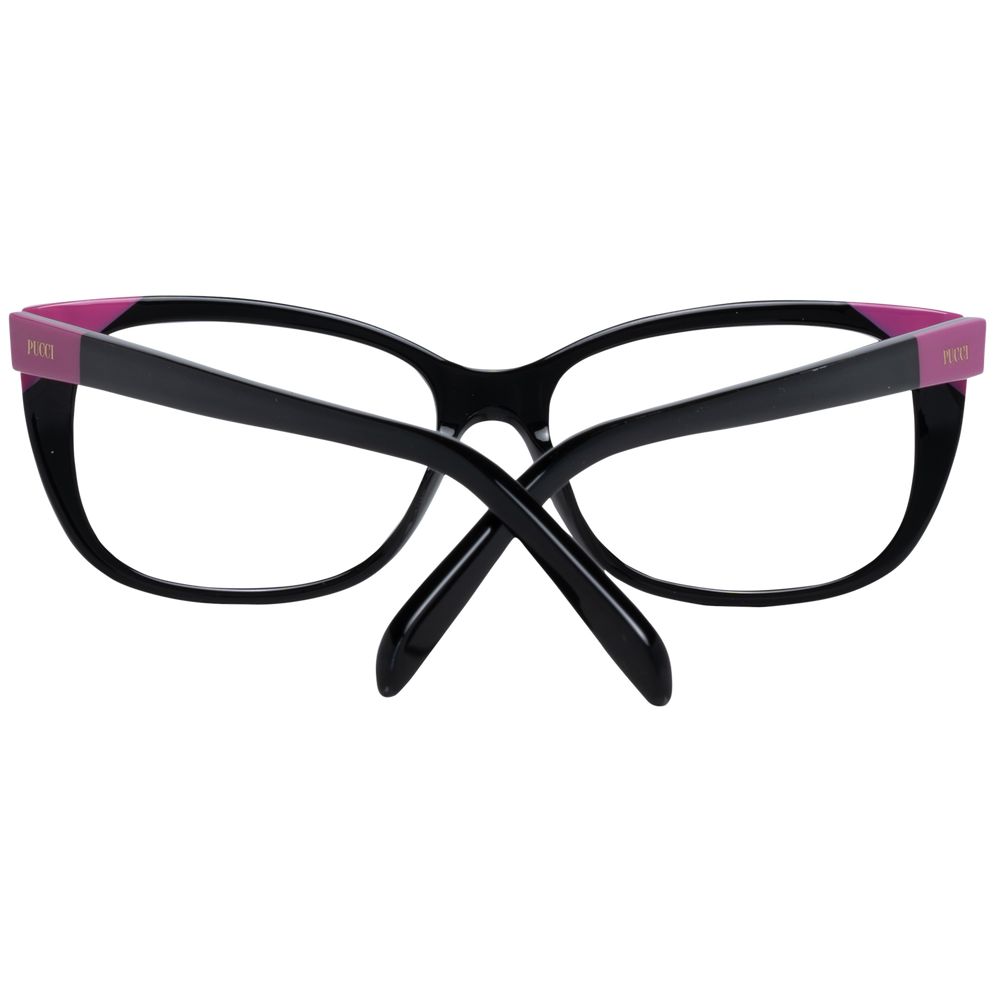 Emilio Pucci Black Plastic Glasses (Frames) - Qutton