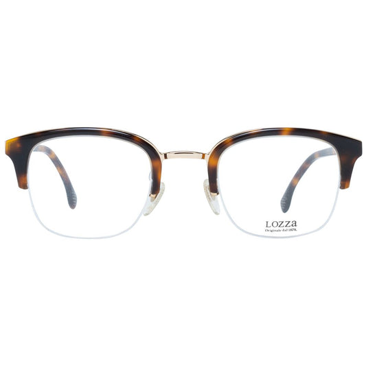 Lozza Brown Metal & Plastic Glasses (Frames)